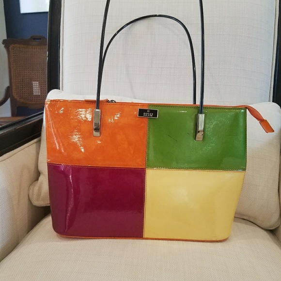 colorful gucci bag